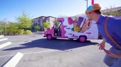 کامیون بستنی و ریاضیات ساده برای بچه ها با بلیپی